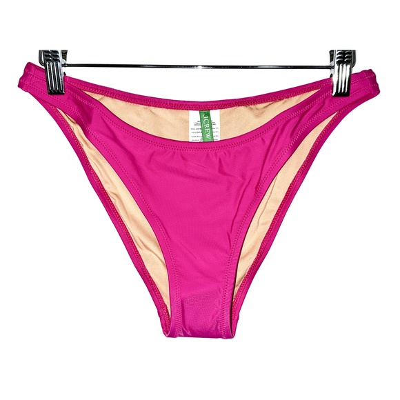 NEW J. Crew Heritage 1989 High-Leg Bikini Bottom BP209 Fuchsia Pink Size 3X 3XL - Picture 3 of 14